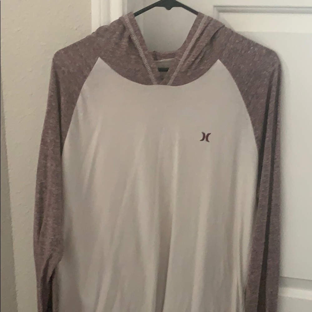 Long sleeve Light Hurley Hoodie